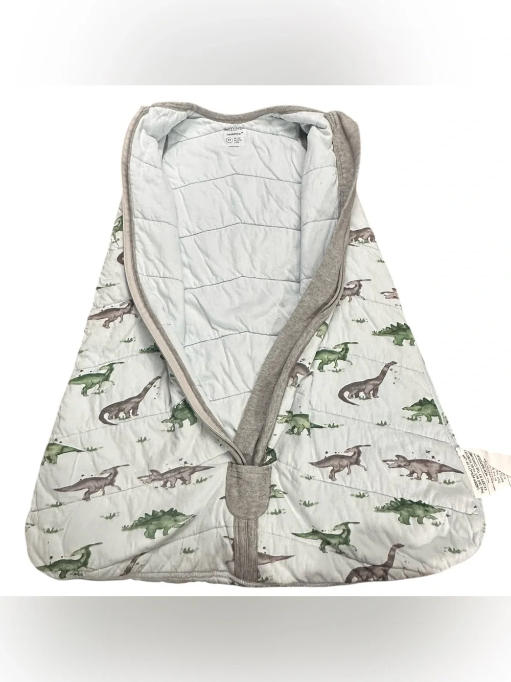 Burt’s Bees Baby Beekeeper Dinosaur Organic Cotton Sleep Sack Wearable Blanket